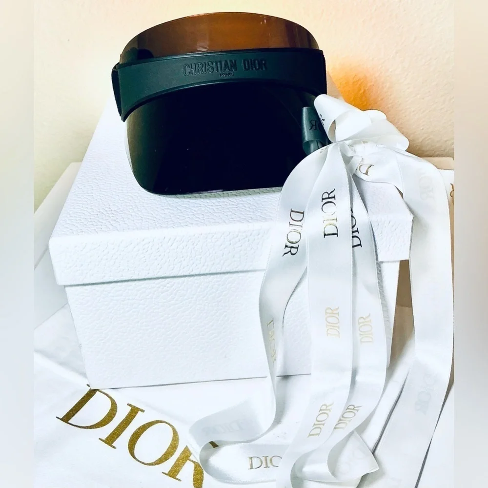 Christian Dior Sun Visor Authentic Made in Italy EUC